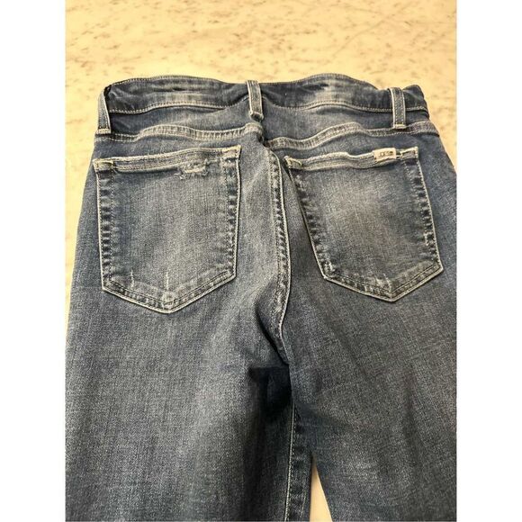 Joe’s Jeans high rise skinny ankle blue jeans São Paulo sz 27 distressed - Picture 6 of 8